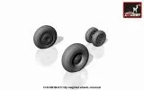 Mil Mi-8/ Mi-17 Hip weighted wheels 1:144