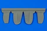 Spitfire Mk.22 control surfaces für Airfix 1:72