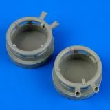 Dornier Do 17Z exhaust für Airfix 1:72