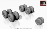 Tupolev Tu-134 Crusty wheels 1:72
