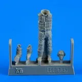 German Luftwaffe Pilot WWII with life jacket F.2 1:48