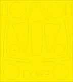 A-10C mask für Italeri 1:48