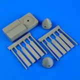 Tu-2 (late) propellers (4 blades) w/tool 1:48