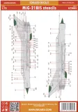 MiG-21BIS stencils 1:72