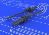 MG 17 German WWII guns 1:48