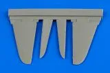 A6M2 Zero control surfaces for Tamiya 1:72 A6M2 Zero control surfaces for Tamiya 1:72