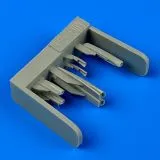 MiG-21UM air scoops für Trumpeter 1:48