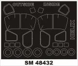 Ka-27 Helix mask für Hobby Boss 1:48