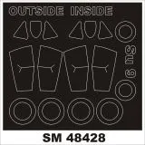 Su-9 mask für Trumpeter 1:48