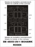OV-1 Mohawk mask für Roden 1:48