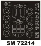 Bf 109G-6 mask für AZmodel 1:72