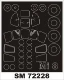 Mil Mi-8 mask für Zvezda 1:72
