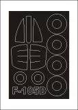 F-105D mask für Trumpeter 1:72