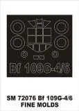 Bf 109G-4/6 mask for Fine Molds 1:72