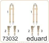 Seatbelts Luftwaffe WWII bombers SUPERFABRIC 1:72