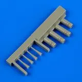 F4U-5 Corsair night gun barrels without pylons 1:48 F4U-5 Corsair night gun barrels without pylons 1:48