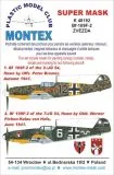 Bf 109F-2 super mask für Zvezda P.1 1:48