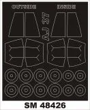 AJ-37 VIGGEN mask für Special Hobby 1:48