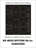 Spitfire Mk.VIII/IX mask für Hasegawa 1:48