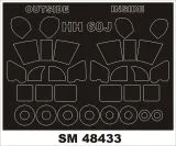 HH-60J mask für Italeri 1:48 HH-60J mask für Italeri 1:48