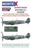 Spitfire Mk.IXc mask + decals für Eduard 1:48