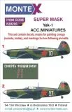 Yak-1 super Mask for ACC. M. Set.2 1:48 Yak-1 super Mask for ACC. M. Set.2 1:48