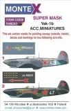 Yak-1b super mask for ACM./ Eduard 1:48