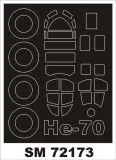 Heinkel He 70 mask für ICM 1:72