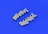 Spitfire Mk.V exhaust stacks für Airfix 1:48