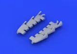 Spitfire Mk.V exhaust stacks fishtail for Airfix 1:48 Spitfire Mk.V exhaust stacks fishtail for Airfix 1:48