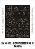 Beaufighter Mk VI mask for Trumpeter 1:48