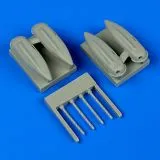 B-25J Mitchell external gun packs 1:48