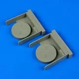 MiG-29 Fulcrum exhaust covers type B für G.W.H. 1:48