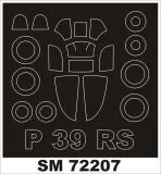 P-39/ P-400 mask for RS Models 1:72 P-39/ P-400 mask for RS Models 1:72