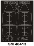 T-38A TALON mask for Trumpeter 1:48 T-38A TALON mask for Trumpeter 1:48