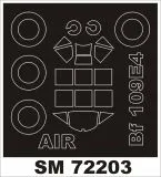 Bf 109E-4 mask for Airfix 1:72 Bf 109E-4 mask for Airfix 1:72