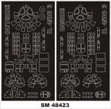 Il-4 mask for Xuntong 1:48 Il-4 mask for Xuntong 1:48