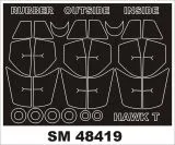 Hawk T Mk.1A mask for Trumpeter 1:48