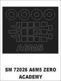 A6M5 Zero mask für Academy 1:72