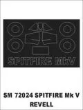Spitfire Mk.V mask für Revell 1:72