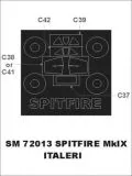 Siptfire Mk.IX mask for Italeri 1:72