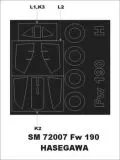 Fw 190 mask for Academy 1:72 Fw 190 mask for Academy 1:72