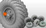 ZiL-157/ BTR-152 wheels 1:35