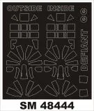 B.P. DEFIANT Mask für Airfix 1:48