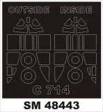 C-714 Mask for RS Model 1:48 C-714 Mask for RS Model 1:48