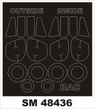 BAC LIGHTNING T.4 Mask for Sword 1:48