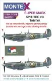 Spitfire Mk.VB Super Mask für Tamiya P.I 1:48