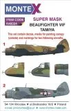 Beaufight VIF Super Mask for Tamiya 1:48 Beaufight VIF Super Mask for Tamiya 1:48