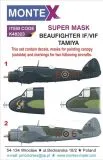 Beaufight IF/ VIF Super Mask for Tamiya 1:48 Beaufight IF/ VIF Super Mask for Tamiya 1:48