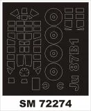 Ju 87B-1 Mask for Airfix 1:72 Ju 87B-1 Mask for Airfix 1:72